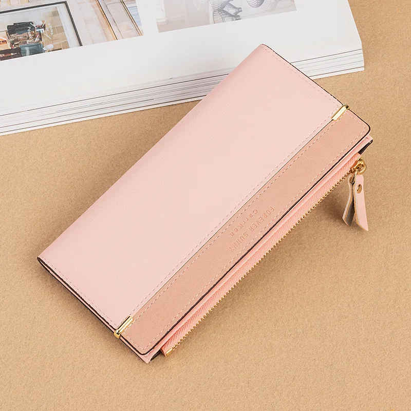 2021 New Wallet Women Casual Ladies Short Long Purses Korean Fashion Vertical Fine Grained Leather Zipper Coin Purse Card Holder
2021 New Wallet Women Casual Ladies Short Long Purses Korean Fashion Vertical Fine Grained Leather Zipper Coin Purse Card Holder