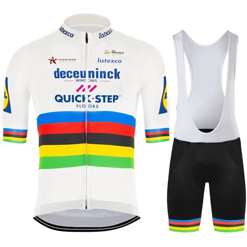 Quick Step 2020 World Champion Cycling Jersey Set Cycling Clothing Road Bike Shirt Suit Bicycle Bib Shorts MTB Maillot Culotte
Quick Step 2020 World Champion Cycling Jersey Set Cycling Clothing Road Bike Shirt Suit Bicycle Bib Shorts MTB Maillot Culotte