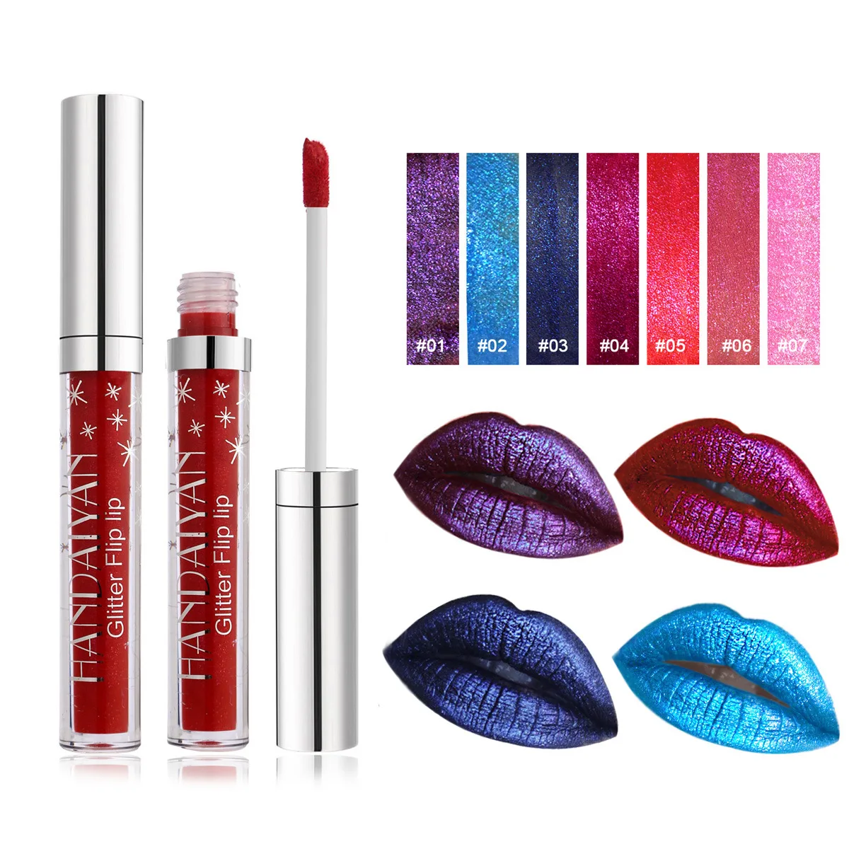 HANDAIYAN Waterproof Lipstick Set Sexy Vampire Lip Stick Matte Velvet Lipsticks Easy To Wear Non-stick Cup Lips Makeup Cosmetic
HANDAIYAN Waterproof Lipstick Set Sexy Vampire Lip Stick Matte Velvet Lipsticks Easy To Wear Non-stick Cup Lips Makeup Cosmetic