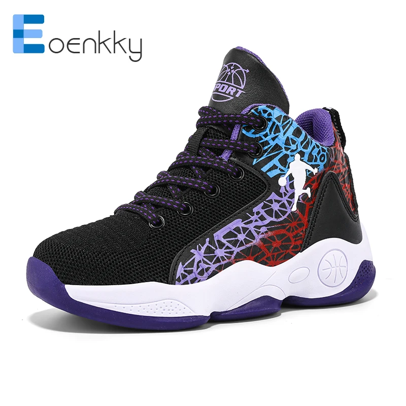 2021 Fashion Kids Basketball Shoes Boys Sport Sneakers Children Non-Slip Breathable Running Sneakers Outdoor Casual Shoes Girls
2021 Fashion Kids Basketball Shoes Boys Sport Sneakers Children Non-Slip Breathable Running Sneakers Outdoor Casual Shoes Girls