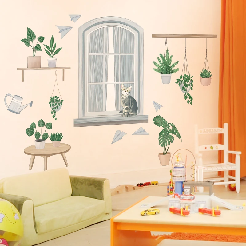 Nordic Ins Plant Pots Wall Stickers Teenager Aesthetic Posters Living Room Decoration on The Wall Decor Mural Decals Art
Nordic Ins Plant Pots Wall Stickers Teenager Aesthetic Posters Living Room Decoration on The Wall Decor Mural Decals Art