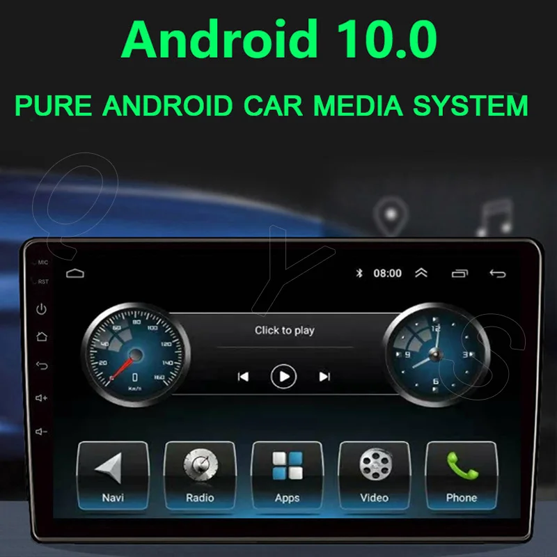 Автомагнитола Android 10 с мультимедийным плеером, зеркальной связью, сенсорным экраном для Suzuki SX4 2006 2007 2008 2009 2010 2011.