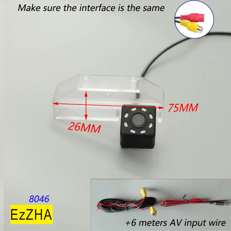 EzZHA HD Wireless 4LED Rear View Camera For Mazda 6 M6/Atenza GH 2007 2008 2009 2010 2011 2012 2013 Car Parking Accessories
EzZHA HD Wireless 4LED Rear View Camera For Mazda 6 M6/Atenza GH 2007 2008 2009 2010 2011 2012 2013 Car Parking Accessories