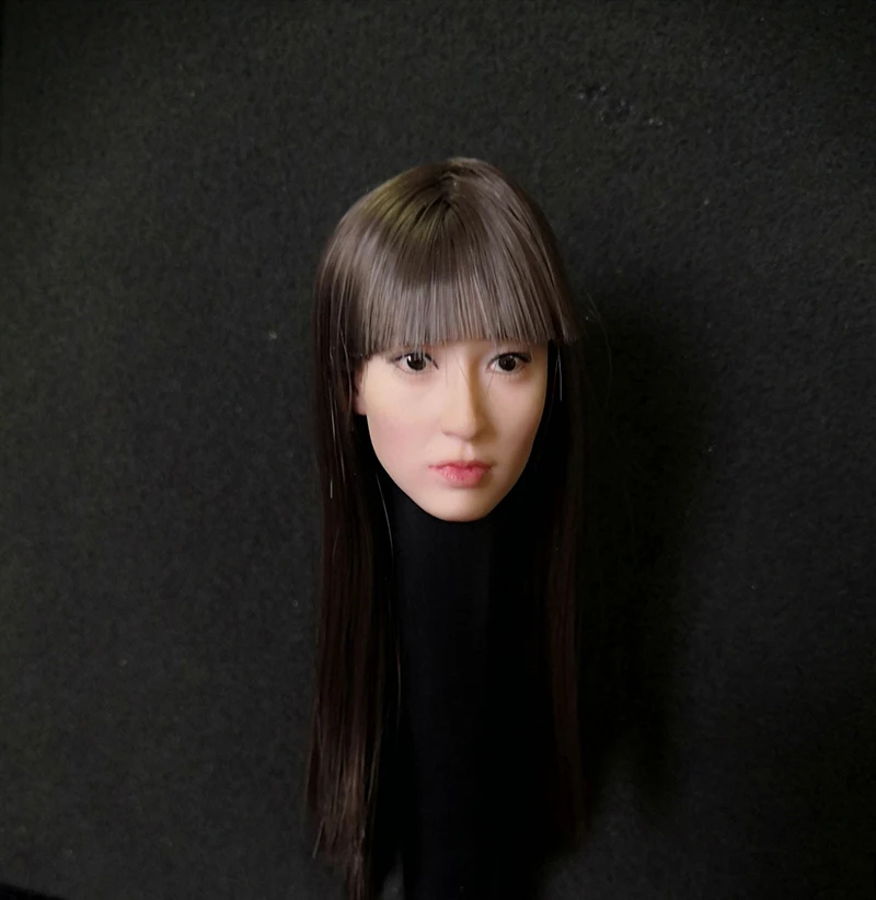 1/6 Scale Asian Beauty Female Head with Brown Long Hair for 12''Pale Bodies Action Figures
1/6 Scale Asian Beauty Female Head with Brown Long Hair for 12''Pale Bodies Action Figures