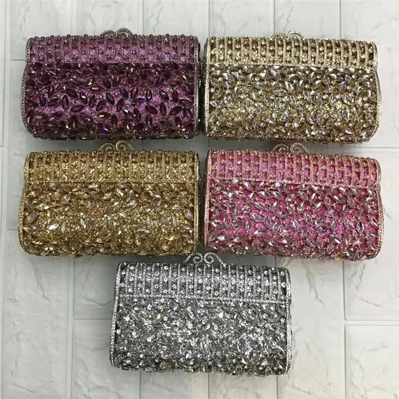 Luxury Box Flap Evening Bags Fashion Crystal Clutch Bags Women Purse Wedding Prom Pochette Female Handbags
Luxury Box Flap Evening Bags Fashion Crystal Clutch Bags Women Purse Wedding Prom Pochette Female Handbags