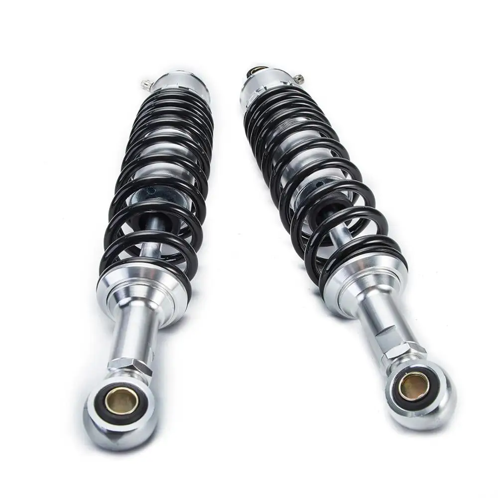 2pcs 340mm Silver Design Motorcycle Dirt Street Motor Bike ATV Quad Rear Shock Absorber Rear Suspension Bumper D30
2pcs 340mm Silver Design Motorcycle Dirt Street Motor Bike ATV Quad Rear Shock Absorber Rear Suspension Bumper D30