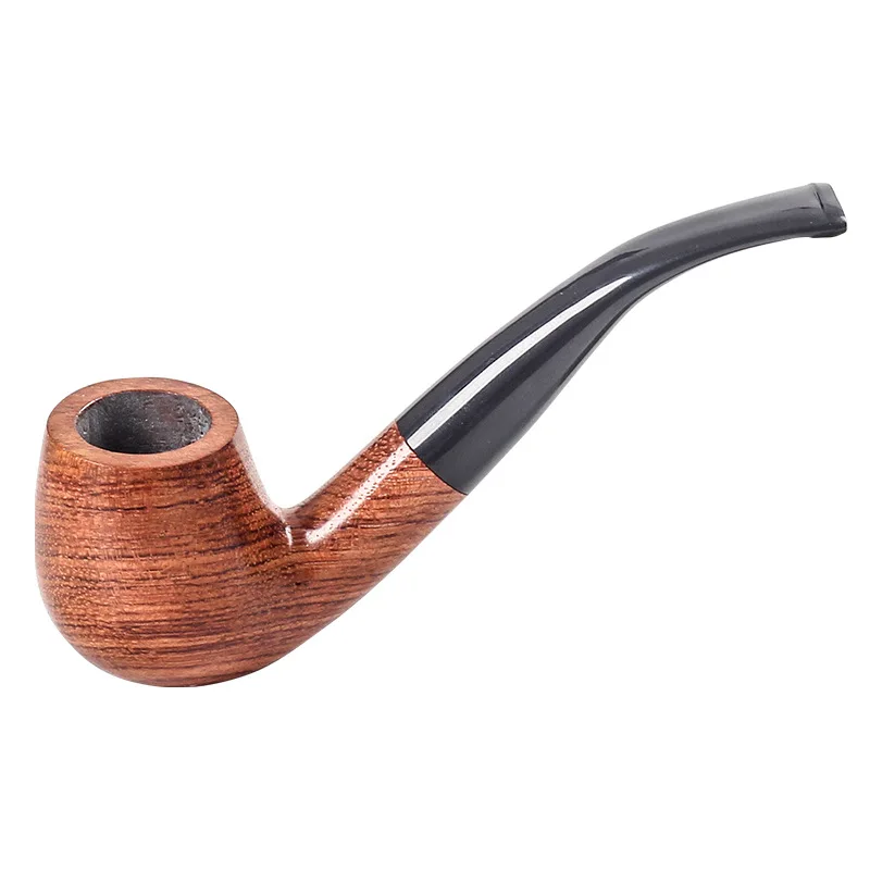 New Portable Tobacco Pipe Rosewood Smoking Pipe Bent Cigarette Cigar Tube for Smoking 9mm Filter Men's Gift
New Portable Tobacco Pipe Rosewood Smoking Pipe Bent Cigarette Cigar Tube for Smoking 9mm Filter Men's Gift
