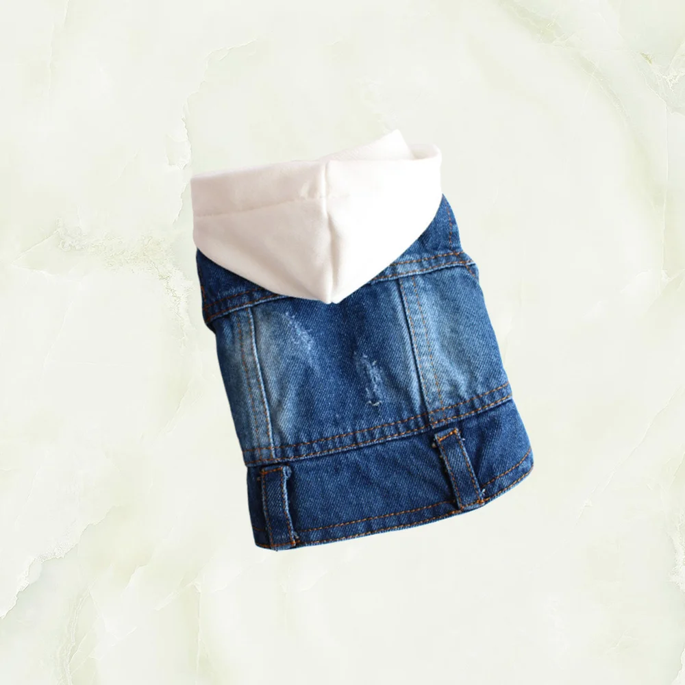Pet Cowboy Vests Cool Pet Clothes Denim Spring Summer Autumn Dog Apparel with White Knitted Hat Size XS White
Pet Cowboy Vests Cool Pet Clothes Denim Spring Summer Autumn Dog Apparel with White Knitted Hat Size XS White