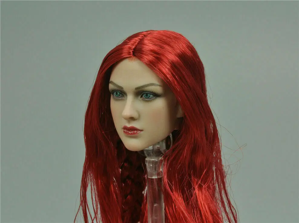 1/6th PL2019 Redhead Beauty Queen Excalibur Punk Edition Head Sculpt Fit 12" Action Figure Body Dolls TBLeague
1/6th PL2019 Redhead Beauty Queen Excalibur Punk Edition Head Sculpt Fit 12" Action Figure Body Dolls TBLeague