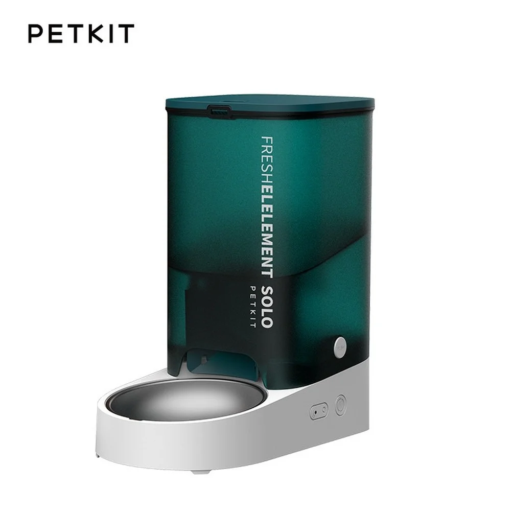 PETKIT Wifi App Auto Smart Pet Feeder FRESH Element SOLO Pet Food Dispenser for Cats Dogs Small Animals Dog Feeder Dog Supplies
PETKIT Wifi App Auto Smart Pet Feeder FRESH Element SOLO Pet Food Dispenser for Cats Dogs Small Animals Dog Feeder Dog Supplies