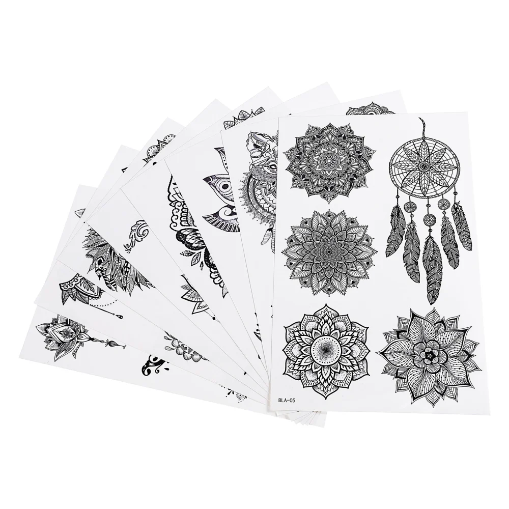 8pcs Arm Body Temporary Sticker Exquisite Body Stickers for Men
8pcs Arm Body Temporary Sticker Exquisite Body Stickers for Men