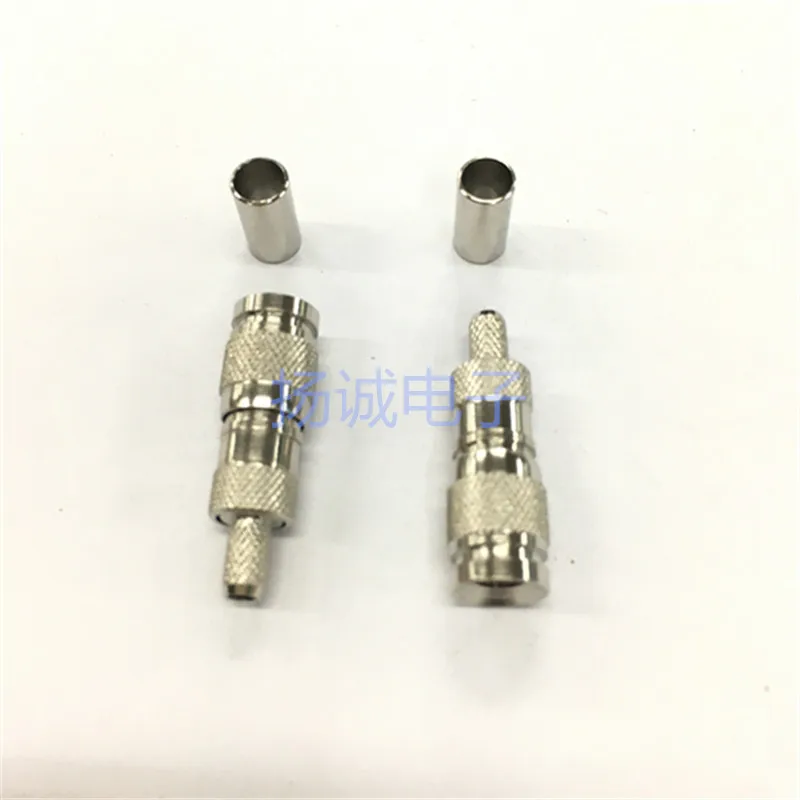 C4 Male Head CC4-J-2-2Y Optical Terminal Connector Coaxial 2 Trillion Head ZTE T502 Dedicated E1 Connector
C4 Male Head CC4-J-2-2Y Optical Terminal Connector Coaxial 2 Trillion Head ZTE T502 Dedicated E1 Connector