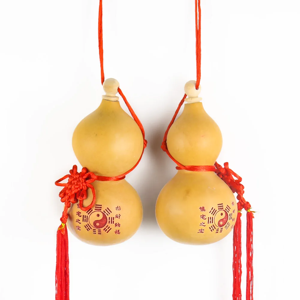 Natural Gourd Bottle Tai Chi Yin Yang Fengshui Hanging Ornaments Hip Flask With Lid Craft Collection Home Garden wall Decoration
Natural Gourd Bottle Tai Chi Yin Yang Fengshui Hanging Ornaments Hip Flask With Lid Craft Collection Home Garden wall Decoration