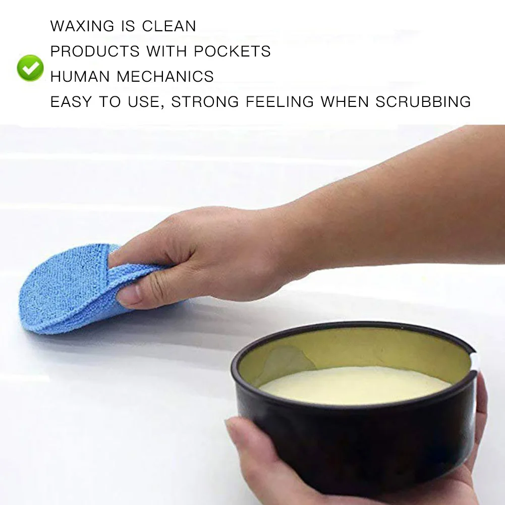 5-inch Microfiber Polishing Waxing Sponge with Pocket Auto Wax Applicator Waxing Pad
5-inch Microfiber Polishing Waxing Sponge with Pocket Auto Wax Applicator Waxing Pad