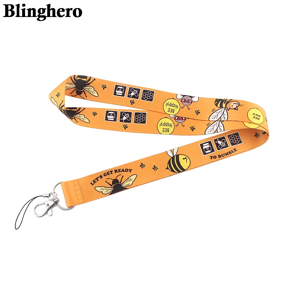 CB121 Bee Lanyards Strap Neck for Key ID Card Holder Key Chain USB Phone Lanyard Badge Holder DIY Hanging Rope 
CB121 Bee Lanyards Strap Neck for Key ID Card Holder Key Chain USB Phone Lanyard Badge Holder DIY Hanging Rope