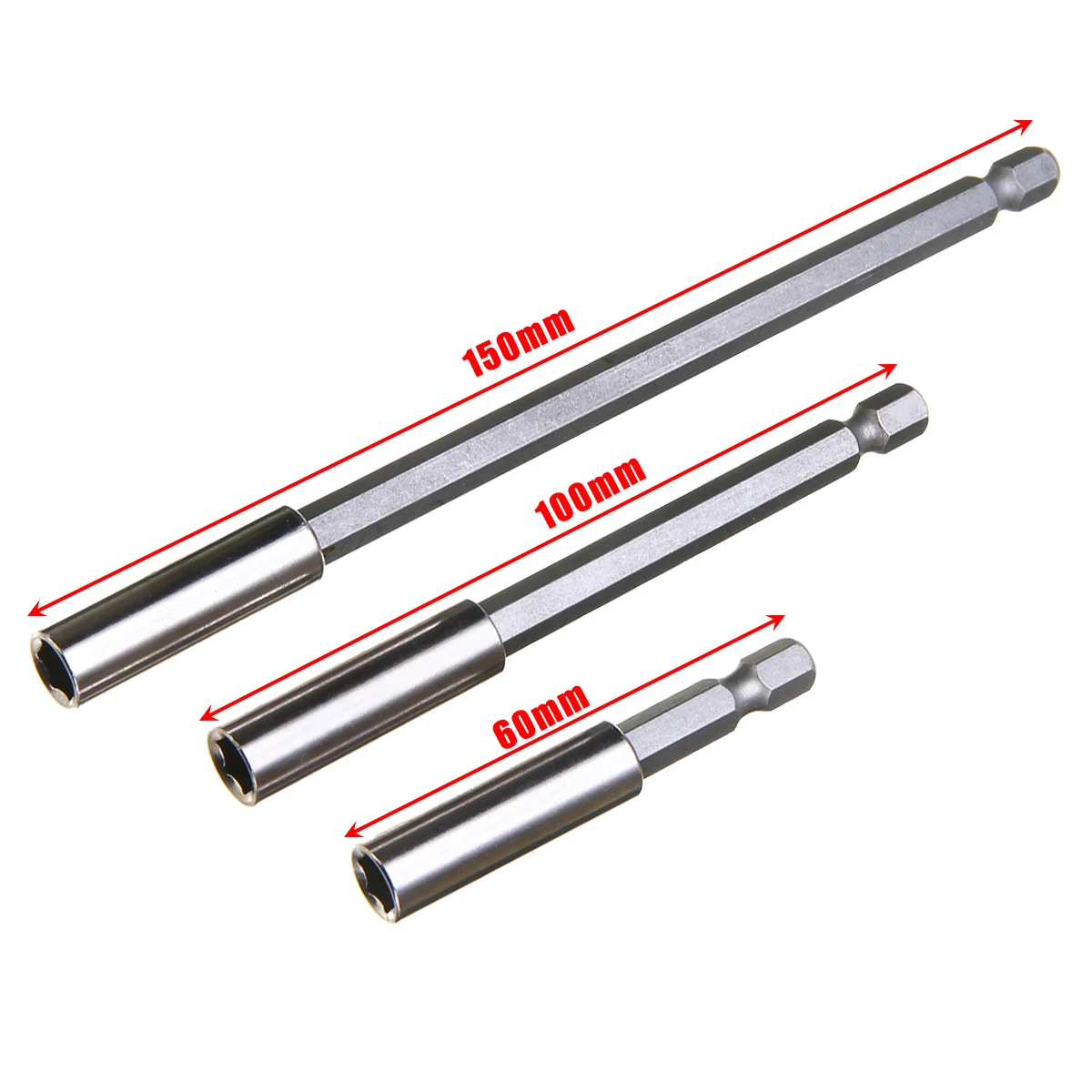 Magnetic Extension Bit Set Extensions Quick Change 1/4" Hex rod Shank Long Handle Screwdriver Tip Holder Hand Tools Set
Magnetic Extension Bit Set Extensions Quick Change 1/4" Hex rod Shank Long Handle Screwdriver Tip Holder Hand Tools Set