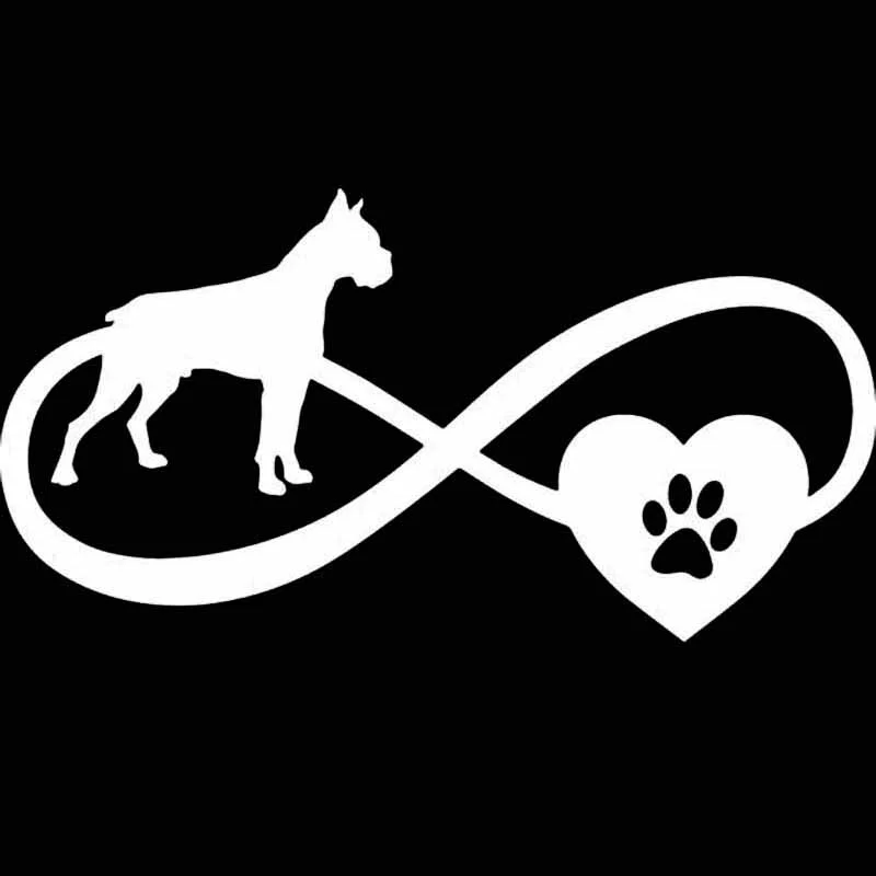 Boxer Dog Love Pet Sticker High Quality Car Window Decoration Personality Pvc Waterproof Decal Black/white, 18cm*9cm
Boxer Dog Love Pet Sticker High Quality Car Window Decoration Personality Pvc Waterproof Decal Black/white, 18cm*9cm