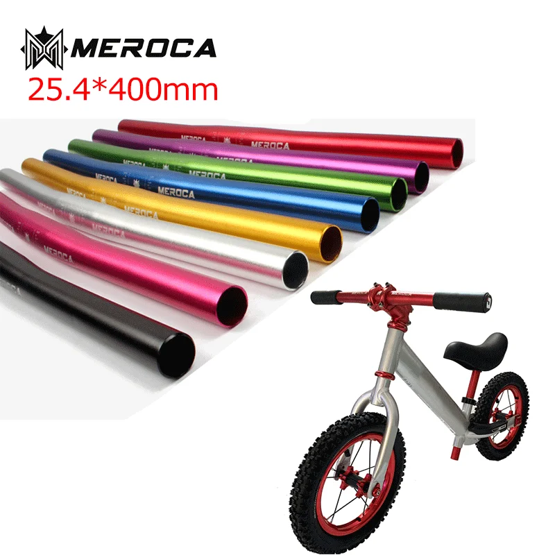 MEROCA Kids bicycle handlebar 25.4 * 400mm aluminum alloy balance car handlebar children's bicycle accessories
MEROCA Kids bicycle handlebar 25.4 * 400mm aluminum alloy balance car handlebar children's bicycle accessories