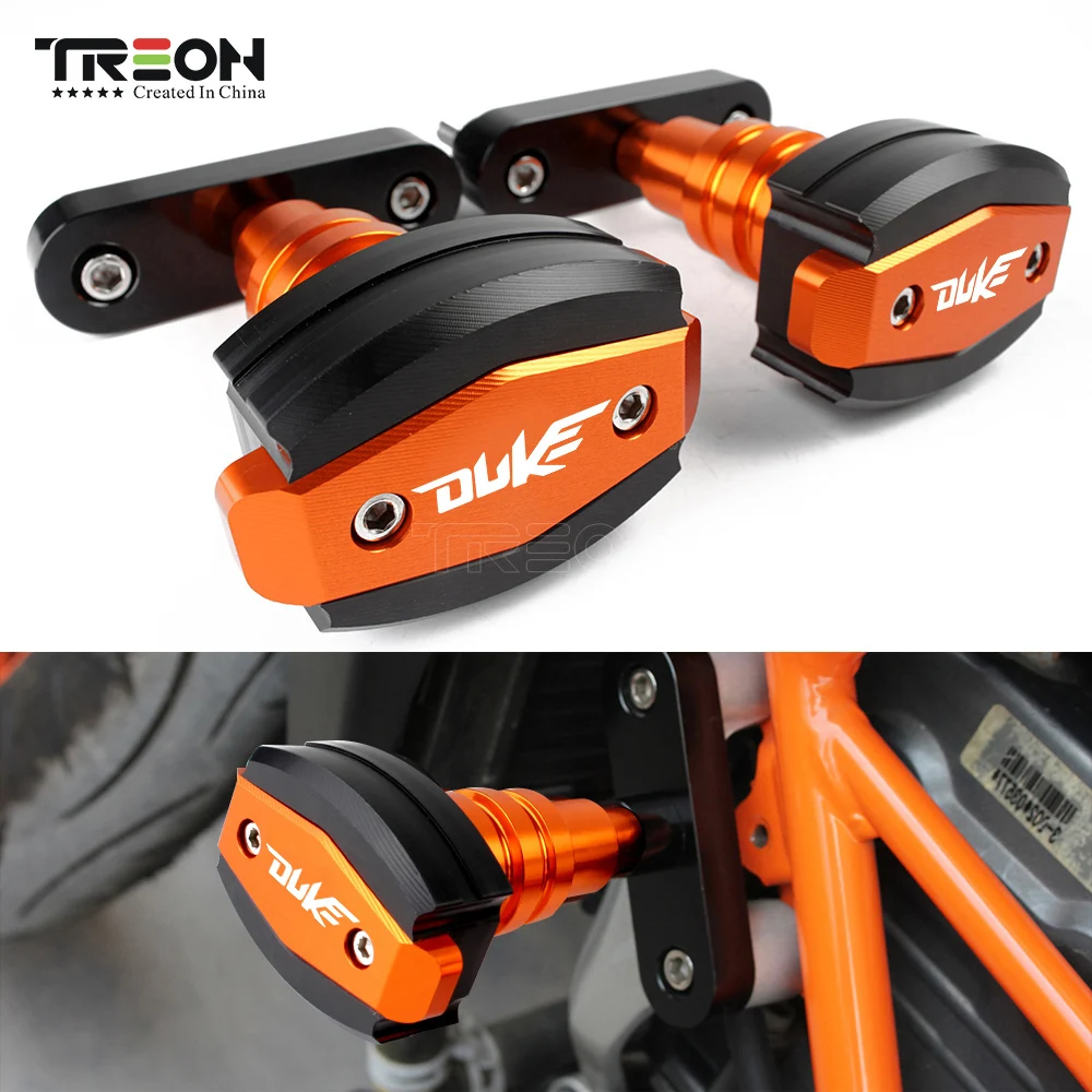 Treonk For KTM Duke 390 DUKE 250 200 DUKE 125 Motorcycle Falling Protection Frame Slider Fairing Guard Crash Pad Protector
Treonk For KTM Duke 390 DUKE 250 200 DUKE 125 Motorcycle Falling Protection Frame Slider Fairing Guard Crash Pad Protector
