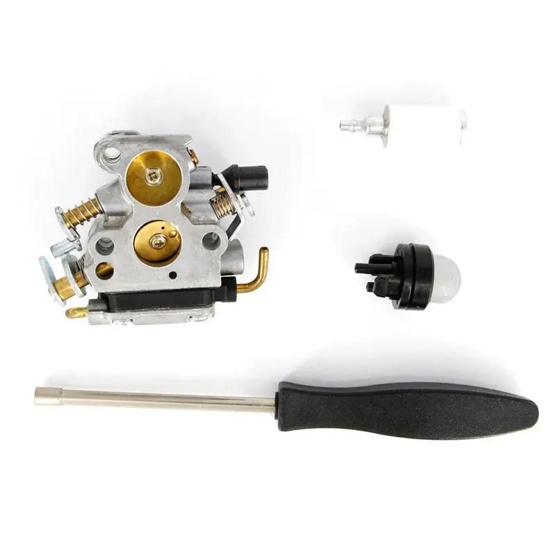 Карбюратор для бензопилы Husqvarna 235 240 235E 236 236E 240E 574719402 545072601 с винтовым инструментом, лампочка, топливный фильтр
Карбюратор для бензопилы Husqvarna 235 240 235E 236 236E 240E 574719402 545072601 с винтовым инструментом, лампочка, топливный фильтр