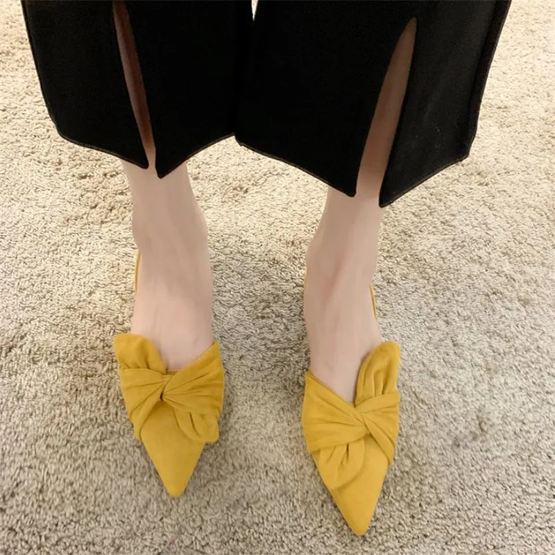 2021 New Pointed Toe Women Flats Bowknot Ballet Shoes Wowen Moccasins Shoes Woman Slingback Shallow Slip on Low-heels U163
2021 New Pointed Toe Women Flats Bowknot Ballet Shoes Wowen Moccasins Shoes Woman Slingback Shallow Slip on Low-heels U163