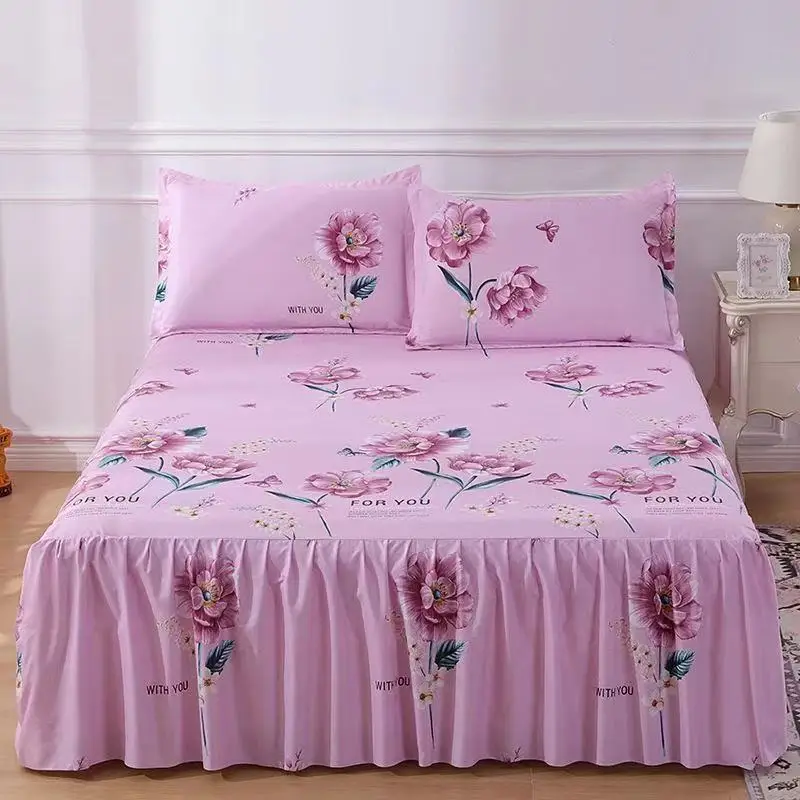 Bed Skirt Suit Fashion European American Style 1 Bedspread + 2 Pillowcase Bedding Bed Sheet Bedroom Decoration Supplies
Bed Skirt Suit Fashion European American Style 1 Bedspread + 2 Pillowcase Bedding Bed Sheet Bedroom Decoration Supplies
