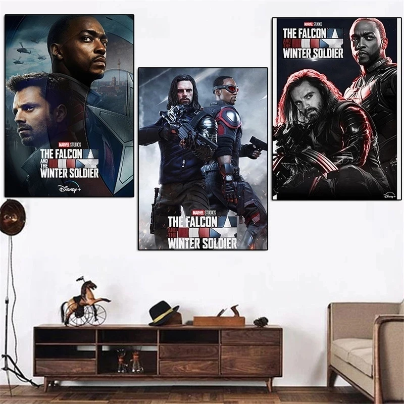 Canvas Painting The Falcon and The Winter Soldier Hd Prints Marvel Movie Posters Wall Art Pictures for Living Room Office Decor
Canvas Painting The Falcon and The Winter Soldier Hd Prints Marvel Movie Posters Wall Art Pictures for Living Room Office Decor