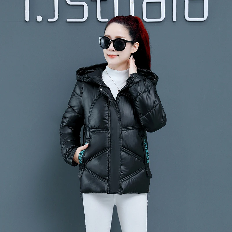 Slim Women's Thick Winter Jacket Hooded Long Sleeve Ladies Casual Down Coat Padded Zipper Warm Parka for Female 2021
Slim Women's Thick Winter Jacket Hooded Long Sleeve Ladies Casual Down Coat Padded Zipper Warm Parka for Female 2021