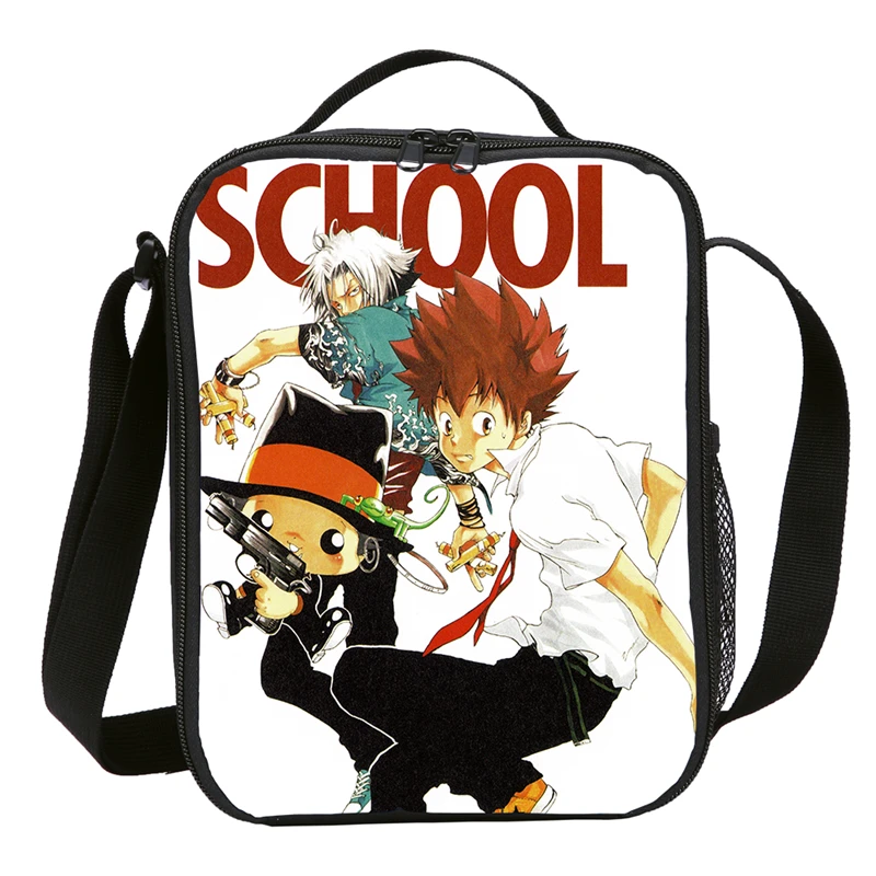 HITMAN REBORN Аниме японские сумки-кулеры для детей Женский чехол пикника вина