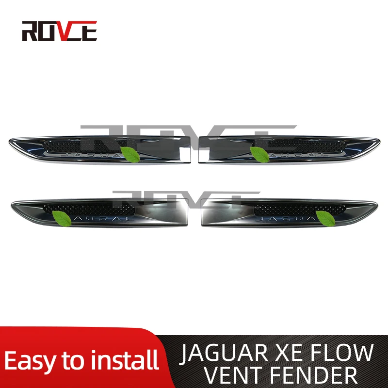 ROVCE Car Side Vents Cover Trim For Jaguar XE T4N16031 T4N23534, Side Air Flow Vent Hole Cover Fender
ROVCE Car Side Vents Cover Trim For Jaguar XE T4N16031 T4N23534, Side Air Flow Vent Hole Cover Fender