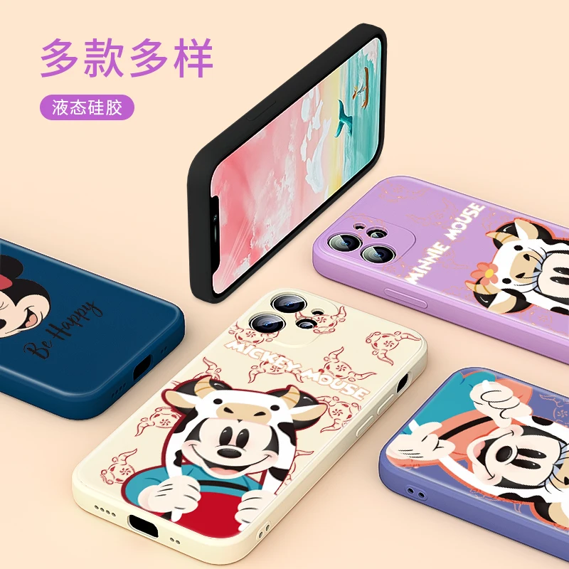 Mickey Minnie Couple Disney For Apple IPhone 13 12 Mini 11 Pro XS MAX XR X 8 7 6S SE Plus Liquid Silicone Soft Cover Phone Case
Mickey Minnie Couple Disney For Apple IPhone 13 12 Mini 11 Pro XS MAX XR X 8 7 6S SE Plus Liquid Silicone Soft Cover Phone Case