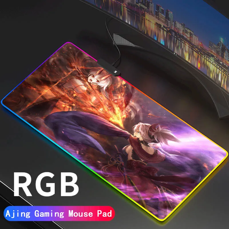 Fate/Grand Order Gaming Mouse Pad RGB FGO Computer Mousepad Gamer Custom DIY Large XXL Backlight Keyboard Desk Mat for CSGO
Fate/Grand Order Gaming Mouse Pad RGB FGO Computer Mousepad Gamer Custom DIY Large XXL Backlight Keyboard Desk Mat for CSGO