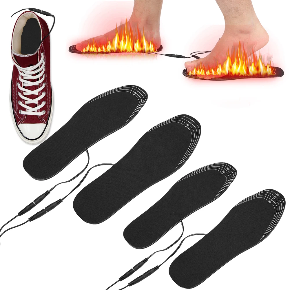 USB Electric Heated Shoe Insoles Foot Warming Pad Feet Warmer Sock Pad Mat Winter Outdoor Sports Heating Insoles For Men Women L
USB Electric Heated Shoe Insoles Foot Warming Pad Feet Warmer Sock Pad Mat Winter Outdoor Sports Heating Insoles For Men Women L