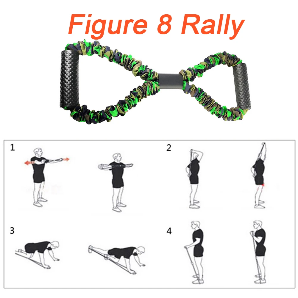Yoga Resistance Bands 8 Word Pull Rope Tension Exercise Fitness Equipment Resistance Expander Rope Workout Muscle Fitness
Yoga Resistance Bands 8 Word Pull Rope Tension Exercise Fitness Equipment Resistance Expander Rope Workout Muscle Fitness