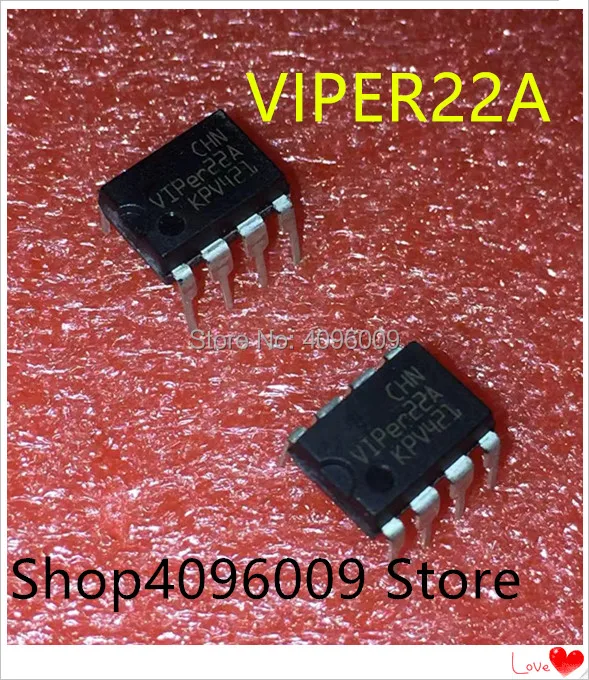 10 шт./лот VIPer22A DIP8 VIPer22 DIP 22A DIP-8 новый и оригинальный IC | Электроника