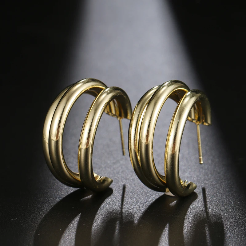 Golden Big Hoop Vintage Earrings For Women Geometric Statement Luxury Trendy Zircon Stud Earrings Jewelry Anniversary Gifts
Golden Big Hoop Vintage Earrings For Women Geometric Statement Luxury Trendy Zircon Stud Earrings Jewelry Anniversary Gifts