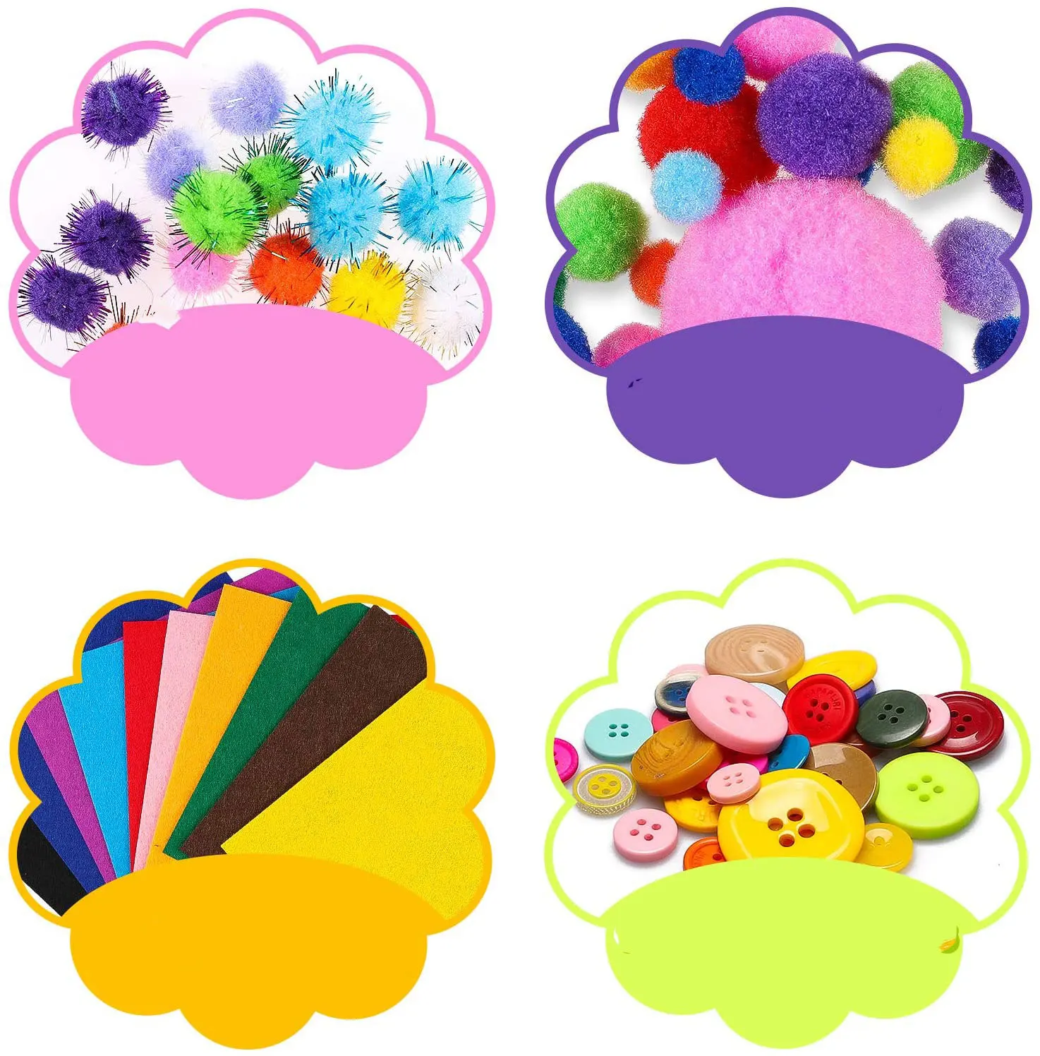 DIY Non-woven Fastener Feather Sequin Googly Eyes Handmade DIY Toys Material Package Craft Toys 
DIY Non-woven Fastener Feather Sequin Googly Eyes Handmade DIY Toys Material Package Craft Toys