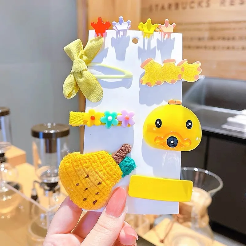 10/11pcs Set Cute Cartoon Animal Fruit Hairpin for Girls Children Sweet Resin Mesh Knitted Hair Clip Barrettes Hair Accessories 
10/11pcs Set Cute Cartoon Animal Fruit Hairpin for Girls Children Sweet Resin Mesh Knitted Hair Clip Barrettes Hair Accessories