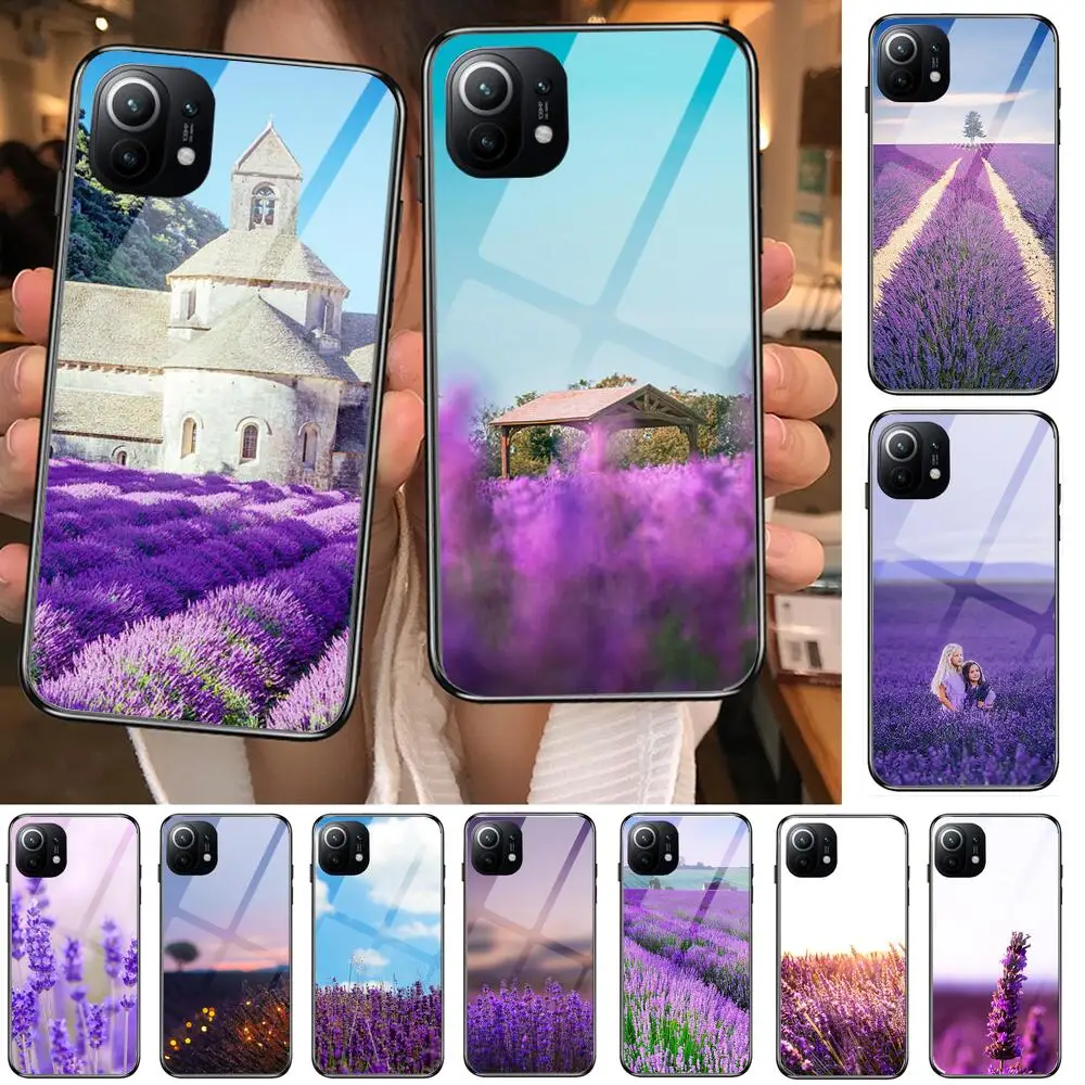 Lavender purple beautiful Tempered Glass Phone Case For Redmi Xiaomi 11 Lite pro Ultra 10T 10 9 8 MIX 4 Cover Silicone shell Cas
Lavender purple beautiful Tempered Glass Phone Case For Redmi Xiaomi 11 Lite pro Ultra 10T 10 9 8 MIX 4 Cover Silicone shell Cas