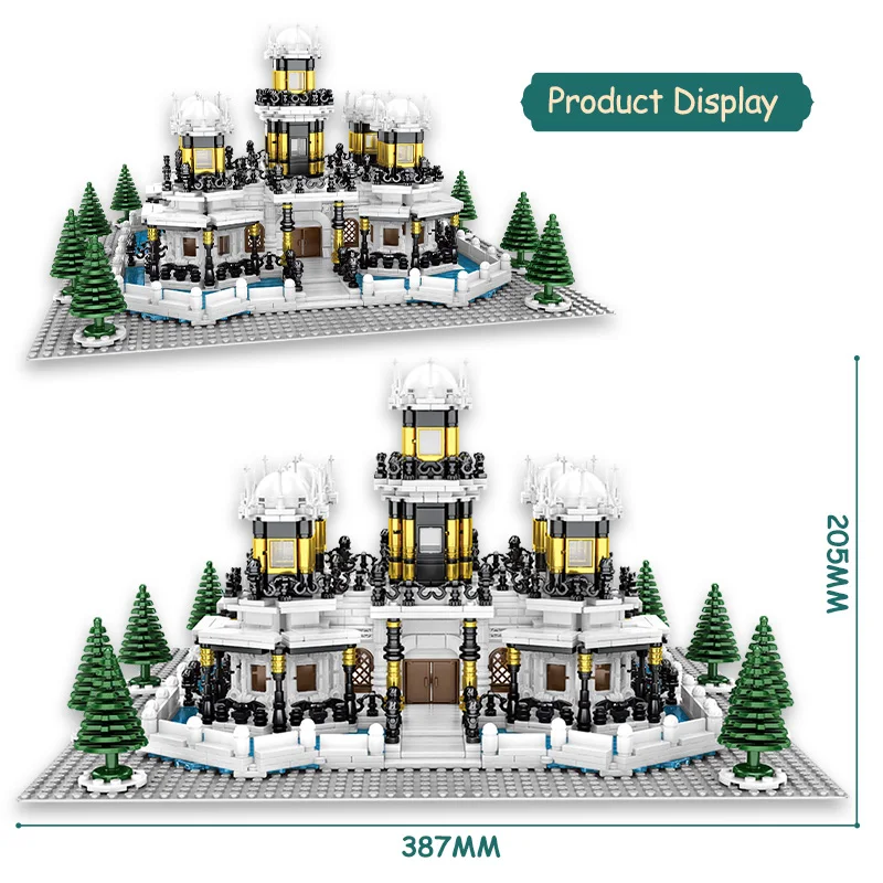 Classic Famous Construct Palace City Street View Building Blocks Creator Architecture House Figures Bricks DIY Toys For Children
Classic Famous Construct Palace City Street View Building Blocks Creator Architecture House Figures Bricks DIY Toys For Children