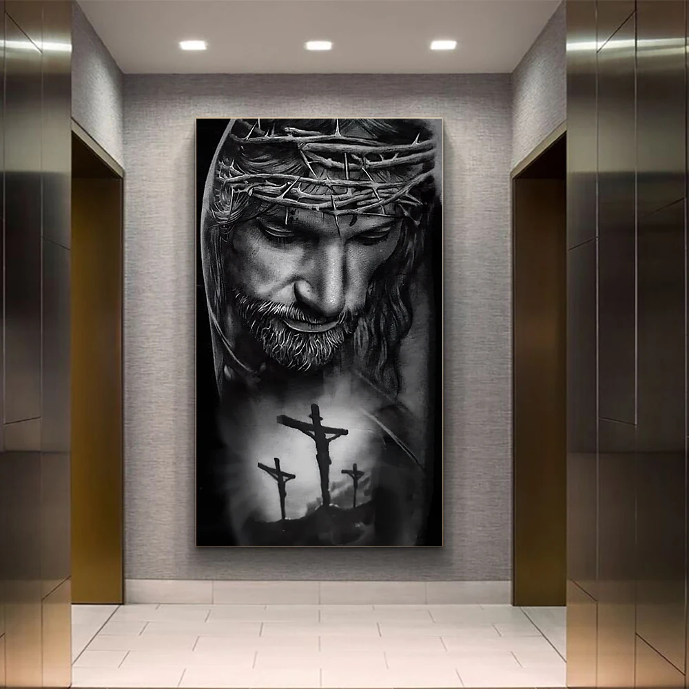 Crown of Thorns Jesus Poster Home Decor Hd Printed Pictures Wall Christ Canvas Painting God Picture For Living Room
Crown of Thorns Jesus Poster Home Decor Hd Printed Pictures Wall Christ Canvas Painting God Picture For Living Room
