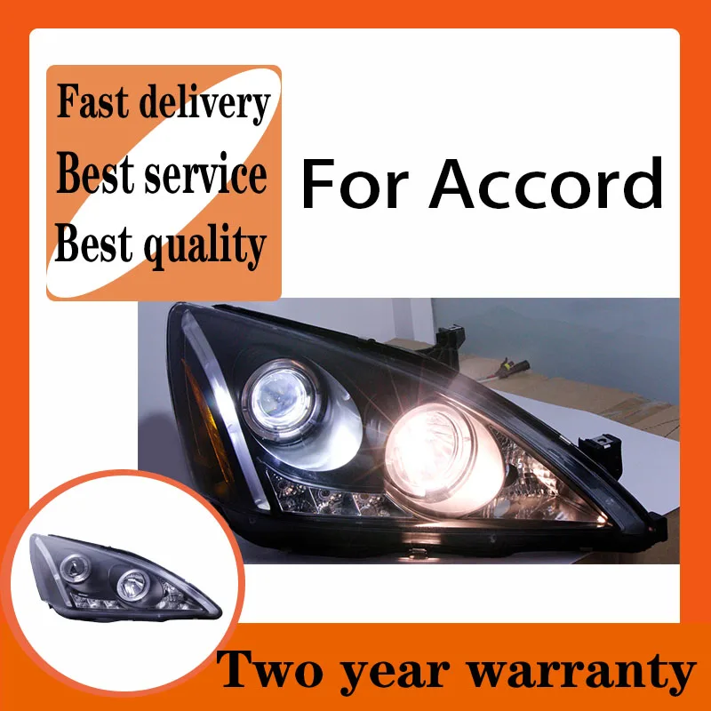 For Honda Accord headlight 2003-2007 year LED Head lamp DRL HID Xenon bi xenon lens Front Light
For Honda Accord headlight 2003-2007 year LED Head lamp DRL HID Xenon bi xenon lens Front Light