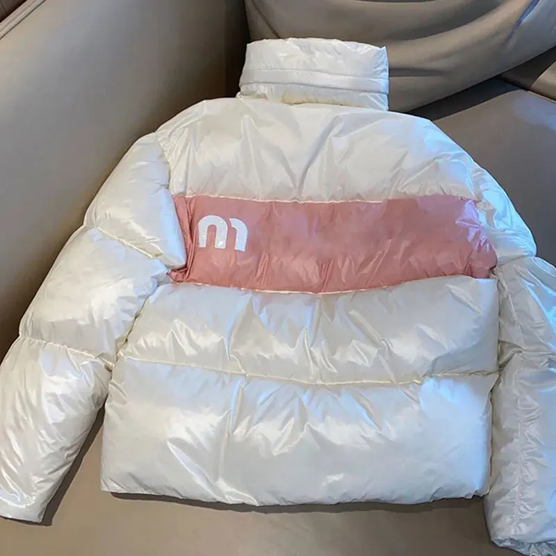 FOR Letter Stitching Coat Women Winter Down Jacket Short Coat Fashion All-match Warm Parkas Casual Street Female Oversize Jacket
FOR Letter Stitching Coat Women Winter Down Jacket Short Coat Fashion All-match Warm Parkas Casual Street Female Oversize Jacket