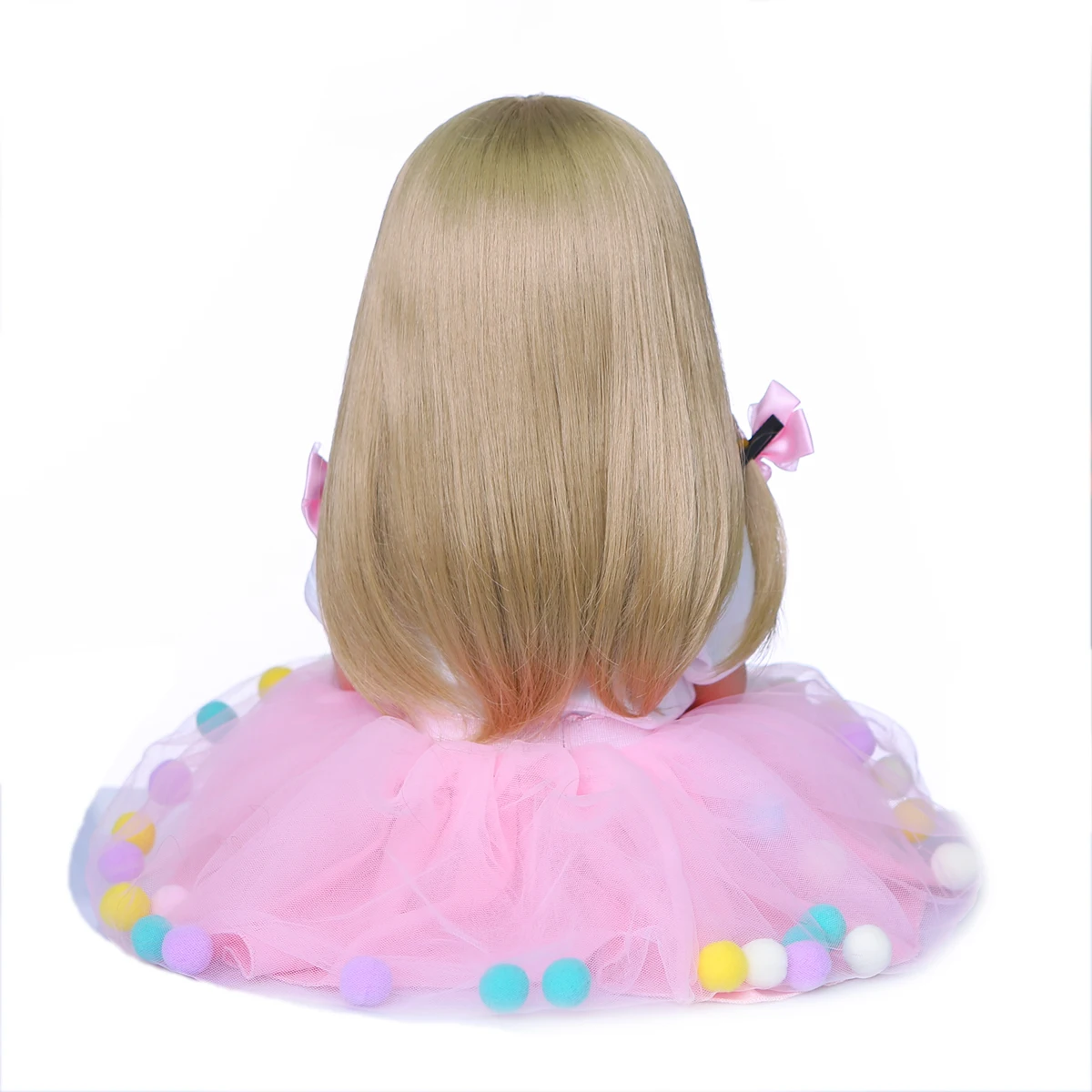 NPK 55CM Reborn Baby Doll Princess Toddler Girl Soft Touch Full Body Silicone Christmas Gift High Quality Doll Collectibles
NPK 55CM Reborn Baby Doll Princess Toddler Girl Soft Touch Full Body Silicone Christmas Gift High Quality Doll Collectibles