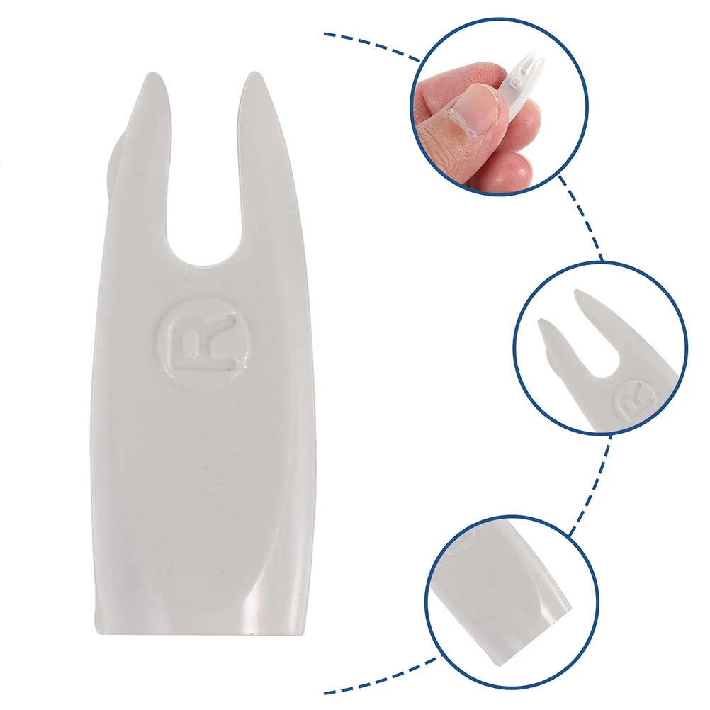 30 Pcs Lightweight Portable Practical Durable Plastic Arrow Nock for Children Women
30 Pcs Lightweight Portable Practical Durable Plastic Arrow Nock for Children Women