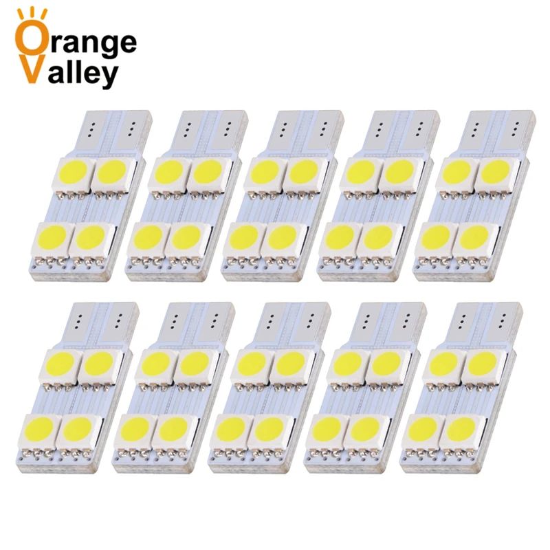 10pcs Hot sdle W5W 4 SMD LED 5050 Car Lamp T10 194 168 Auto Bulb for Reading Light Door Lights Clearance Lighting Dome Lamps
10pcs Hot sdle W5W 4 SMD LED 5050 Car Lamp T10 194 168 Auto Bulb for Reading Light Door Lights Clearance Lighting Dome Lamps