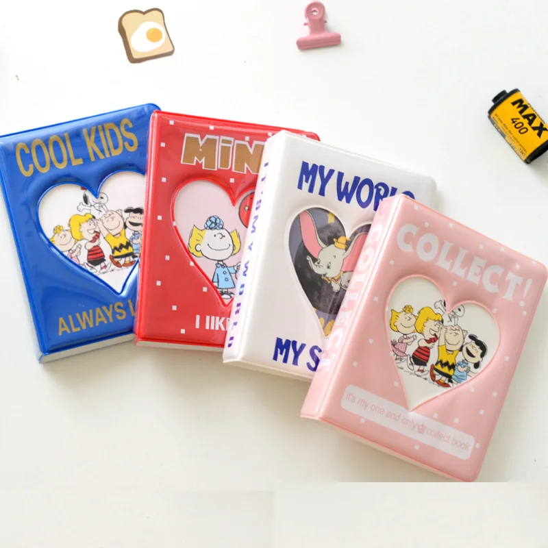 Cartoon Album Holds 64 Mini Photos Album 3 Inch PVC Lovely Heart photo album for Fujifilm Name Card baby gift Book
Cartoon Album Holds 64 Mini Photos Album 3 Inch PVC Lovely Heart photo album for Fujifilm Name Card baby gift Book