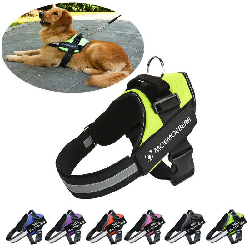 Dog Collar Adjustable Reflective Vest Personalized Dog Collar Large, Medium and Small Dogs Outing Interactive Pet Products
Dog Collar Adjustable Reflective Vest Personalized Dog Collar Large, Medium and Small Dogs Outing Interactive Pet Products