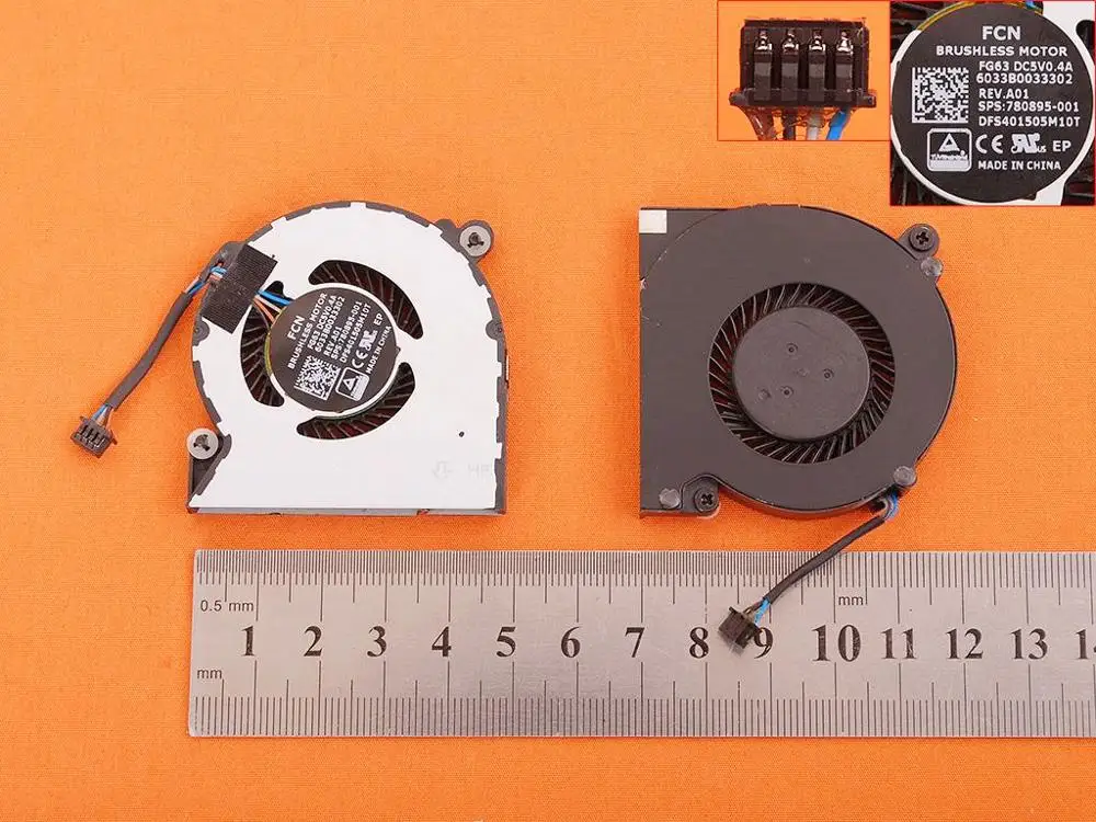 New Laptop Cooling Fan for HP Elitebook 720 820 G1 820 G2(Original) PN:730547-001 780895-001 DFS401505M10T Replacement
New Laptop Cooling Fan for HP Elitebook 720 820 G1 820 G2(Original) PN:730547-001 780895-001 DFS401505M10T Replacement