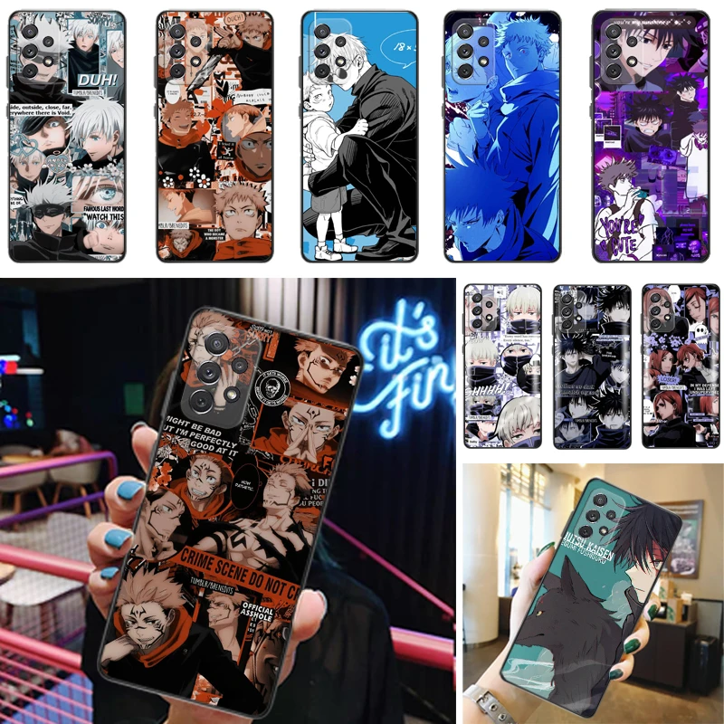 Jujutsu Kaisen Yuji Itadori Fushiguro Megumi Sukuna Satoru Gojo Phone Case For Samsung Galaxy A52 A72 4G 5G Carcasa Coque
Jujutsu Kaisen Yuji Itadori Fushiguro Megumi Sukuna Satoru Gojo Phone Case For Samsung Galaxy A52 A72 4G 5G Carcasa Coque